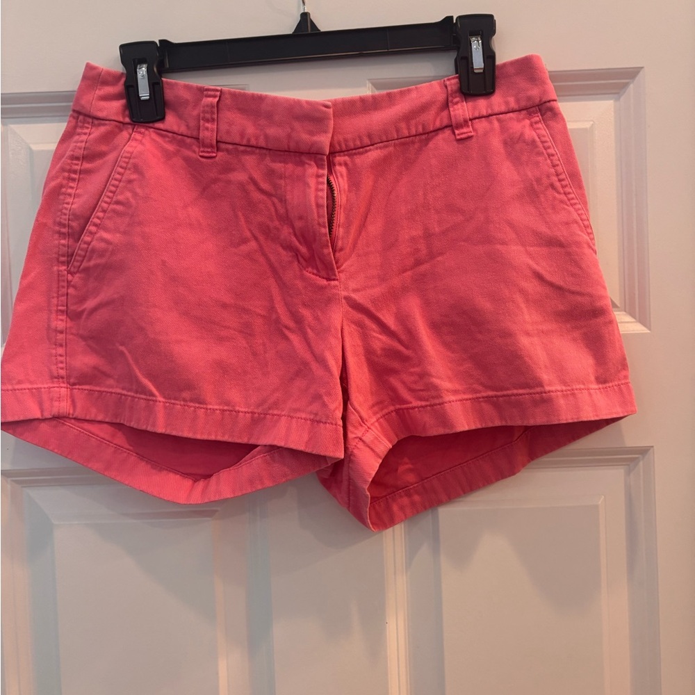 J. Crew Coral Shorts